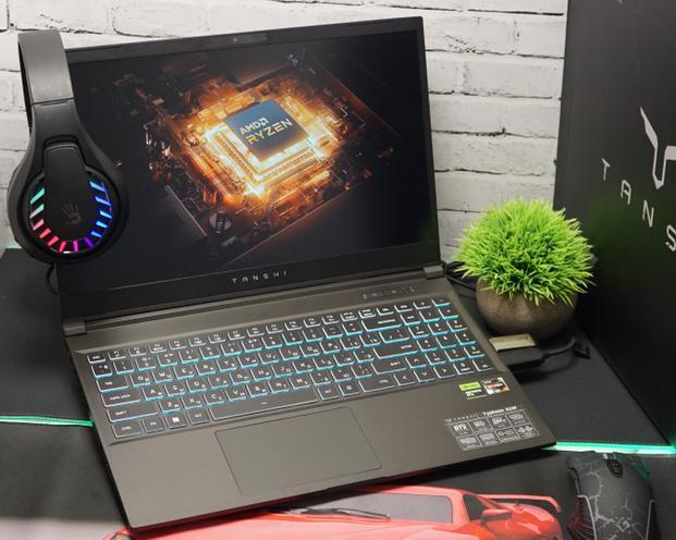 Для игр и нейросетей: обзор ноутбука Tanshi X15F на базе RTX 4060 и Ryzen 7 7435HS / Ноутбуки, планшеты и электронные книги / iXBT Live